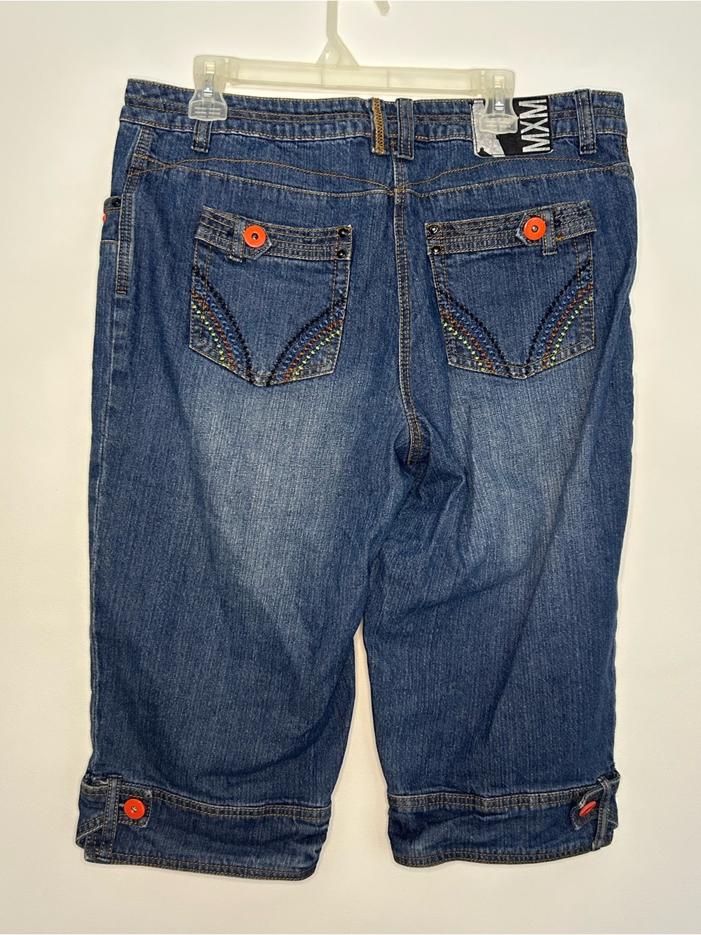 MXM Denim Capris with cool accents